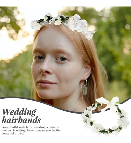 Accesorio For El Pelo, Guirnalda De Boda, Diseño Floral