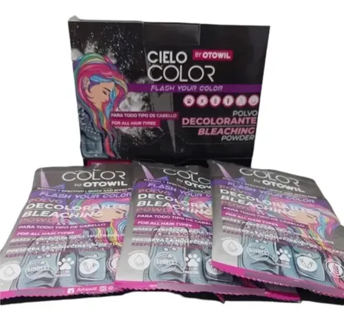 Caja X 12 Polvo Decolorante Bases Perfectas X 70g Otowil