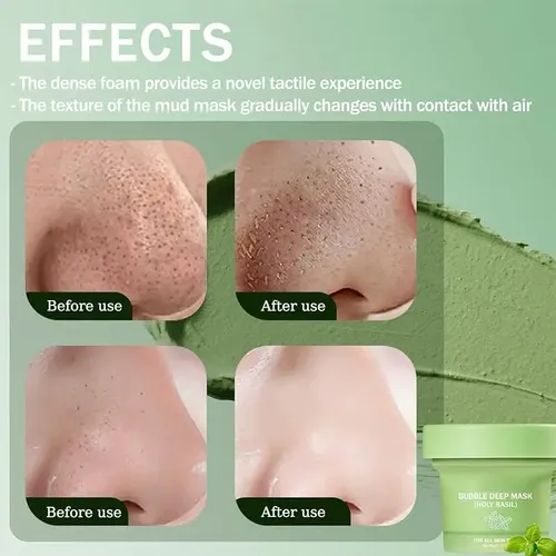 Mascarilla Limpiadora De Burbujas, Limpieza Profunda-90g