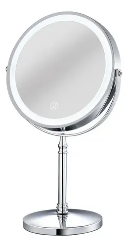 Espejo Maquillaje Iluminado Aumento 10x