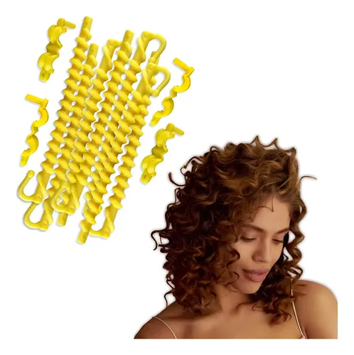 Rulos De Cabello En Espiral, Rizos Sin Calor 24 Unidades Qd