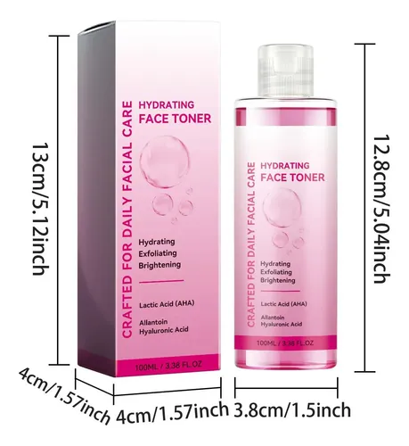 Tónico Hidratante Brilla 100ml Rostro Suave Diario