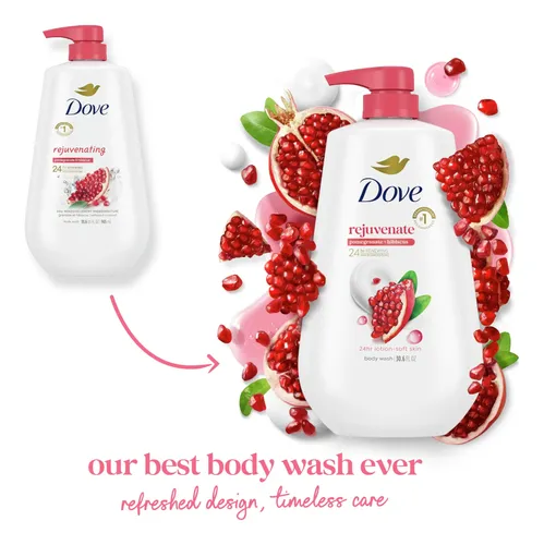 Jabón Líquido Corporal Dove Granada E Hibisco 905ml