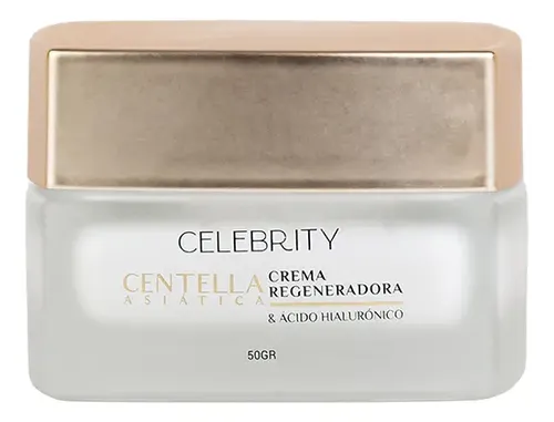 Crema Centella Asiática & Ácido Hialurónico X50grs Celebrity