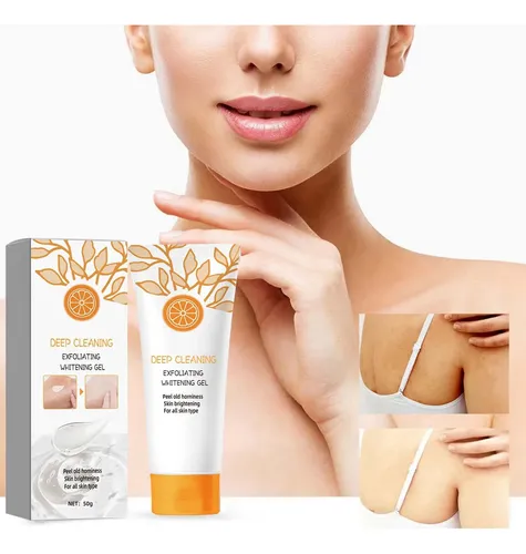 Gel Exfoliante Facial Aclarante Limpieza Profunda 50g