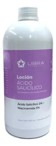 Loción Acido Salicílico 2% Niacinamida 3% 250ml Libra X 6u