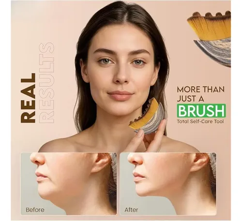 Er 2 Pzs Brocha De Contorno Facial – Herramienta De Belleza