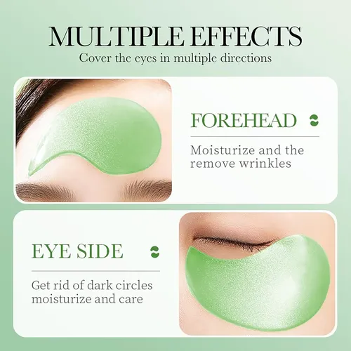 Parches De Aloe Vera Y Colágeno Akary Para Ojos