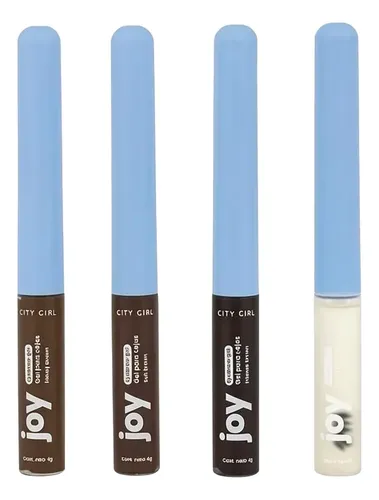 Gel De Cejas City Girl Joy Gel Fijador 4 Tonos 4gr