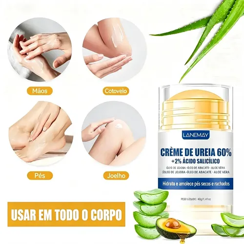 Crema Con Urea 60% Y Ácido Salicílico 2% 40 G X2