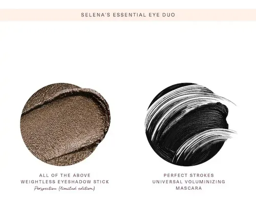 Rare Beauty Selenas Essential Eye Duo Set Máscara Y Sombra