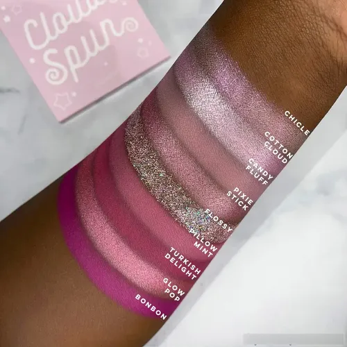 Paleta De Sombras Colourpop Cloud Spun Rosa 9 Tonos Brillant