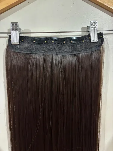 Cortinas De Pelo: Cabello Sintetico Premium Extensiones Marron 6ah8a Lacia