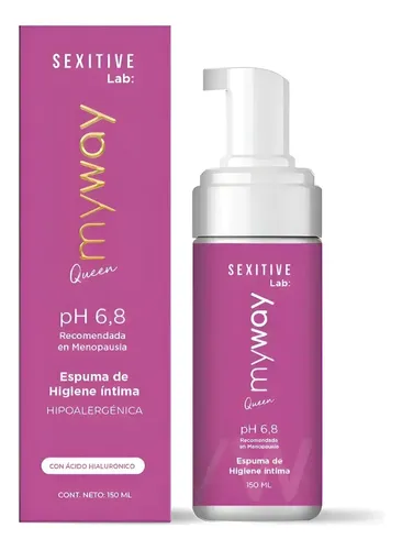 Espuma De Higiene Intima Femenina Menopausia Ph 6,8 150ml