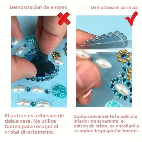 Gemas Adhesivas De Diamantes Para Rostro Y Cuerpo 3d