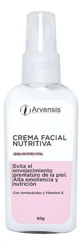 Crema Nutritiva Arvensis Con Aminoacidos Vitamina E Antiedad