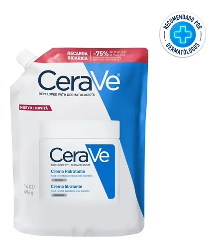 Cerave Crema Hidratante Pieles Secas A Muy Secas 454g Refill
