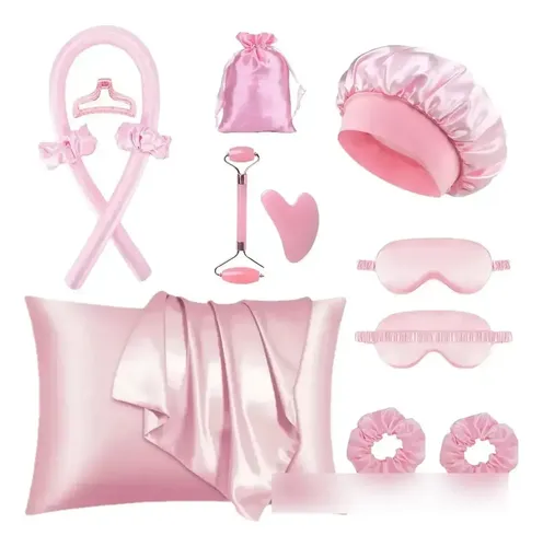 Set Cuidado Cabello Y Piel Con Funda De Almohada