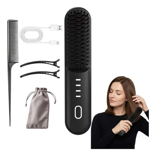 Premium Plancha Alisadora Inalámbrica Nucelia Para Cabello
