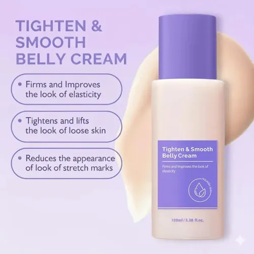 Crema Reafirmante Para El Vientre Gopure Tighten & Smooth 3