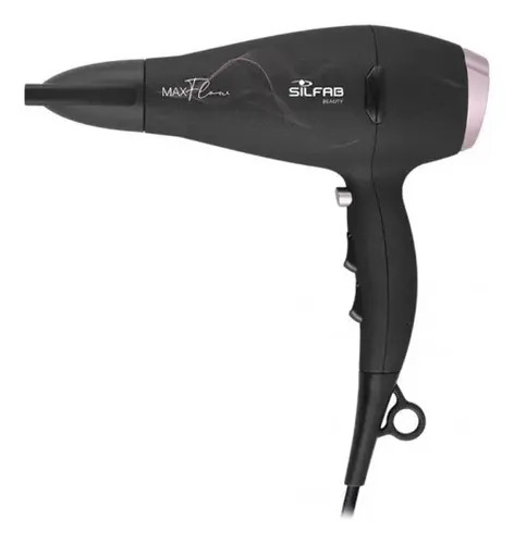 Silfab Secador De Pelo By-568 Max Flow  Negro