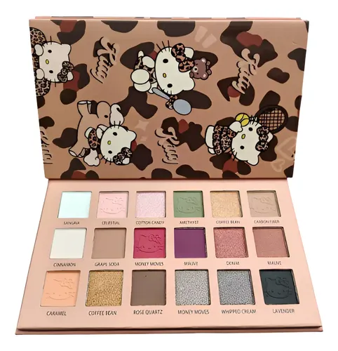 Paleta Infantil 18 Sombras Para Ojos Hello Kitty