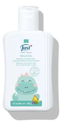 Shampoo Y Baño Cremoso Corporal Baby&kids Swiss Just