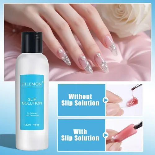 Set De Solución Deslizante Para Polygel Hilemon (4 Oz)