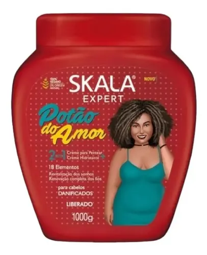 Skala Potao Do Amor Máscara Vegana Crema Peinar Dañado 1kg