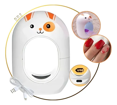 Cabina Bombon Uv Led Uñas Dedos 8w Esculpidas Gelificadas