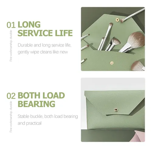 Neceser De Maquillaje, Estuche Para Brochas, Cartera Pequeña
