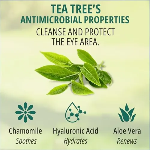Cctoallitas Para Párpados Con Aceite De Árbol De Té, 200 Uni