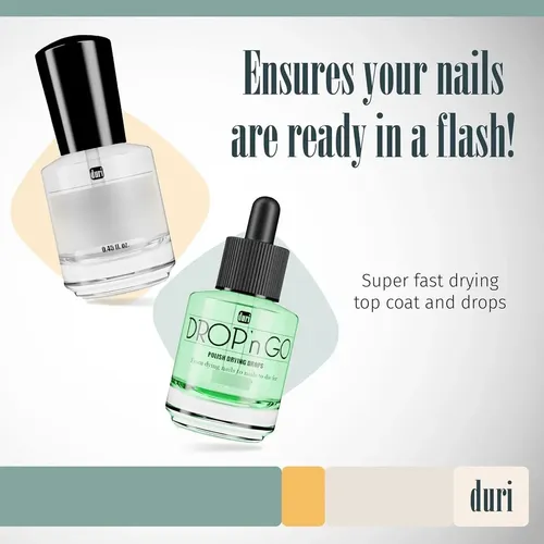 Top Coat Duri Brush’n Go Y Drop’n Go Gotas Secantes