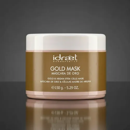 Mascarilla facial Idraet Gold Mask Oro y Celulas Madre de Argán Idraet 150g