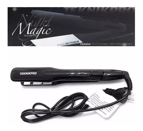 Teknikpro Night Magic Planchita Para Alisado Y Bucles 230°c