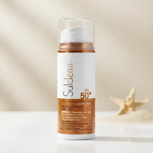 Sulderm Protector Solar Corporal Fps 50 Hipoalergénico