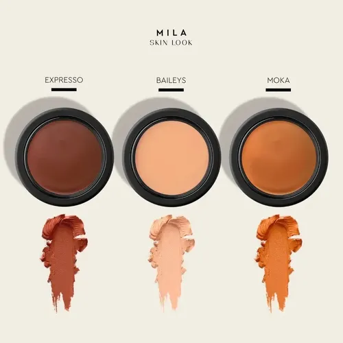 Maquillaje Cremoso Correctivo Mila Tono 03 – Beige Grisado