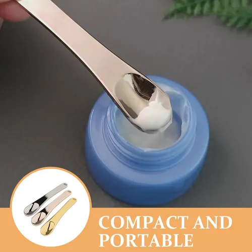 Set De 3 Espátulas Para Maquillaje Y Crema Facial