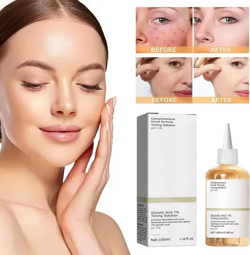 Tónico Exfoliante Original Con Ácido Glicólico Al 7%, Blanqu