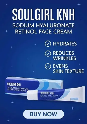 Crema Facial Ácido Hialurónico Retinol 50g Soulgirl Antiage