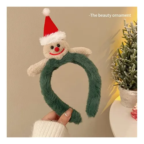 3 Tiaras De Navidad. Clips Para El Pelo