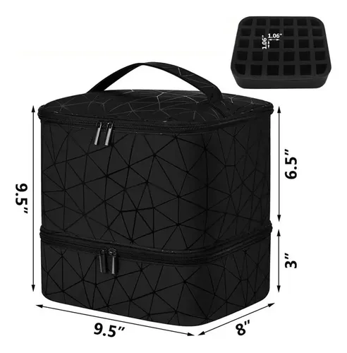 De Doble Capa, Bolsa De Transporte, Bolsa .esmalte De Uñas