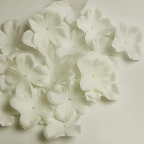 2 Accesorios De Pelo Diy Blancos