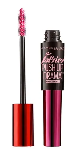 Máscara De Pestañas Falsies Push Up Drama Maybelline 9.8 Ml Color Very Black Wtp