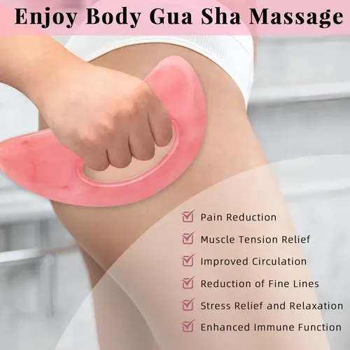 Herramienta De Masaje Corporal De Resina Gua Sha Hthlng