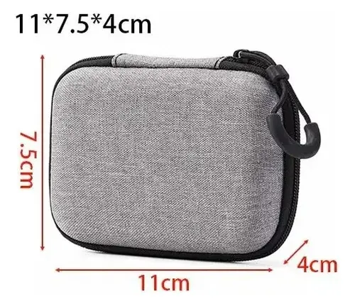 Organizador Viaje Estuche Cables Cargador Cosmeticos
