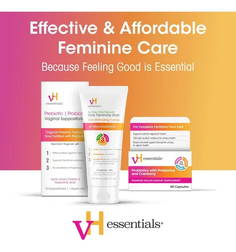 Vh Essentials Lavado Femenino 10 Oz (pack 2)