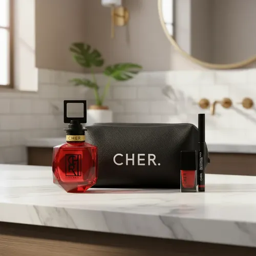 Perfume Mujer Cher Onyx Rouge Edp 100ml Set (ver Obsequios)