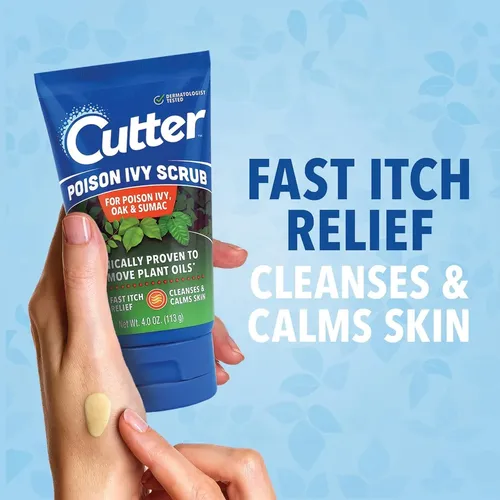 Exfoliante Cutter Para Alivio Rápido De Picazón Por Hiedra V