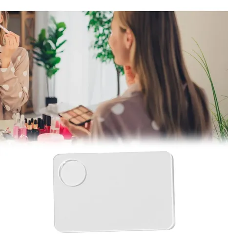 Paleta De Maquillaje Portátil Rectangular Para Cosméticos De